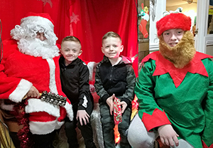 Father Christmas helps raise over £1,000 for care home residents