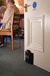 Dorgard Fire Door ensuring free movement for care home residents