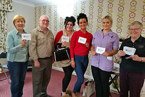 Dementia friends team at Teesside care home