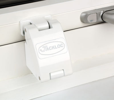 Jackloc window restrictor in a care home