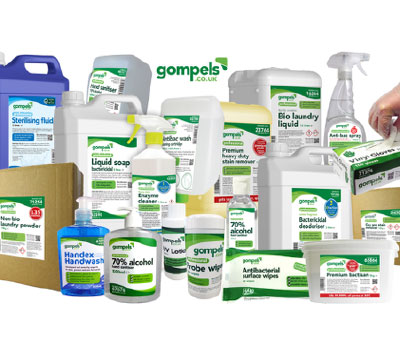 Gompels Healthcare infection control range