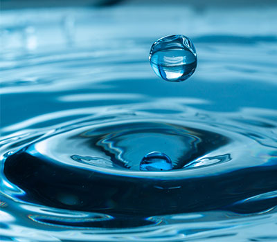 Legionella - droplet of water