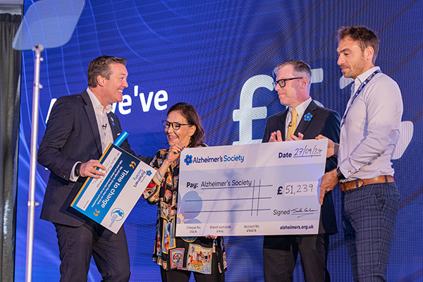 cheque for alzheimers