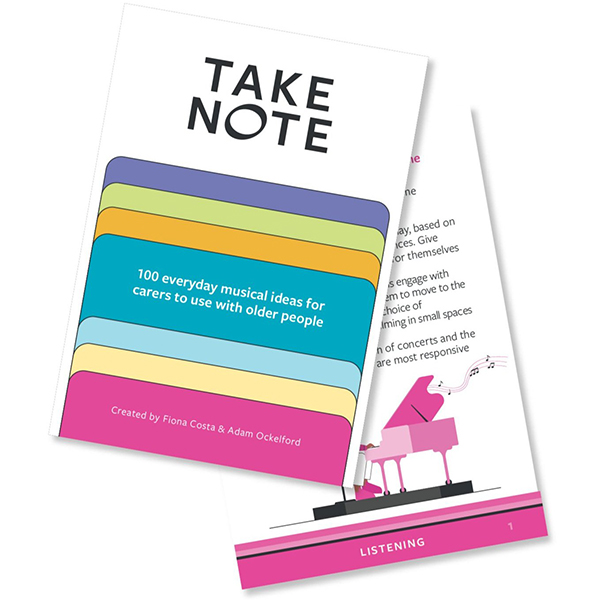 take note card 